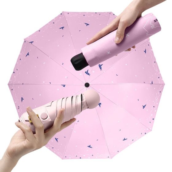 Manual Umbrella Large Double-Person Dual-Use Sunny Umbrella Female Student Korean-Style Sunscreen Sunshade Umbrella