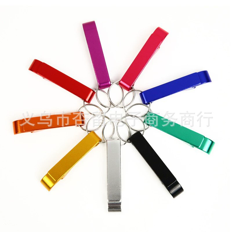 Открывалка для бутылок большой алюминиевый сплав мини консервированное пиво стартер логотип подарок Креативный брелок Пиво открытый