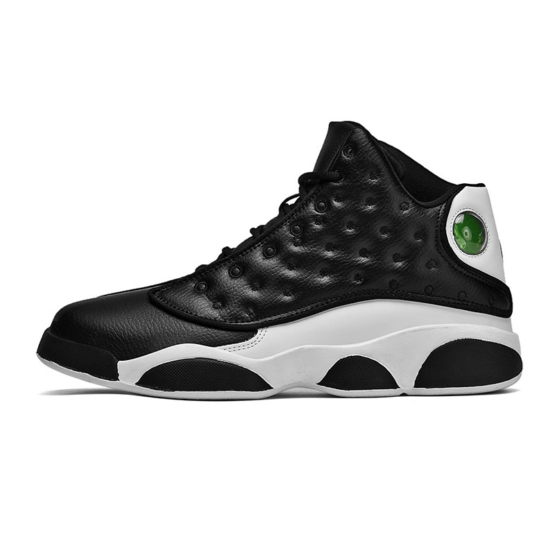 Aj13 Panda zapatos de hombre jóvenes estudiantes zapatillas de combate al aire libre zapatos de baloncesto pareja Zapatos altos Joe 13 zapatos de moda