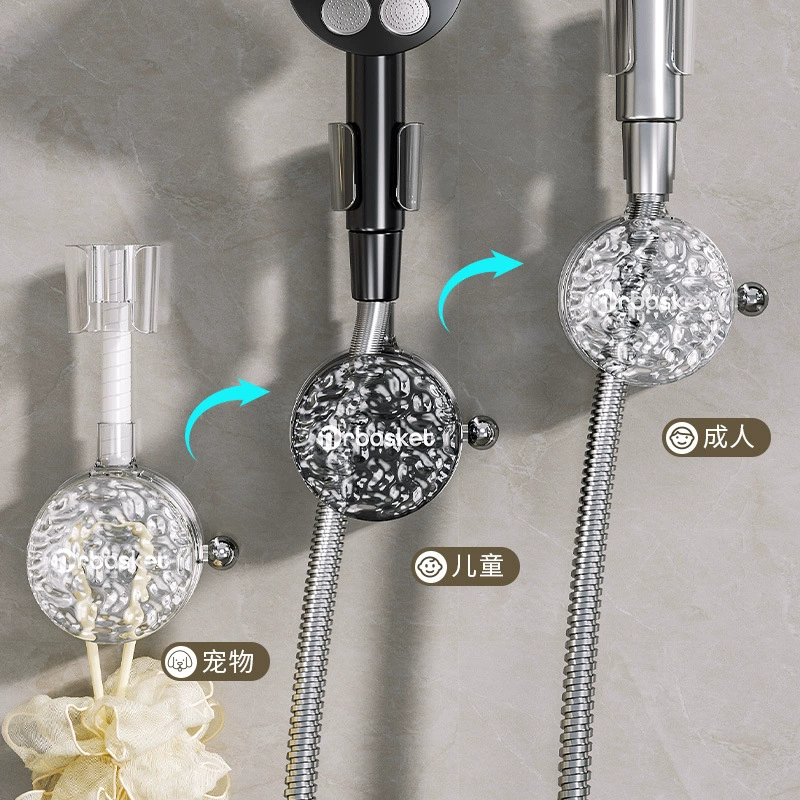 Suction cup shower stand -free bathroom can move children Shower Shower Smooth Finter Tonal Termine