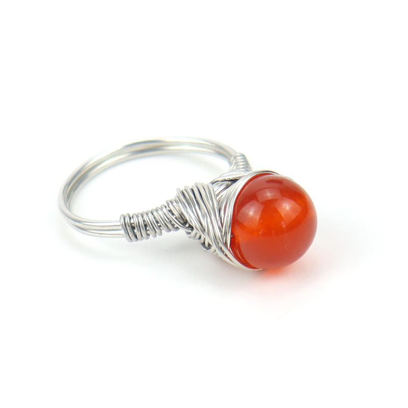 4g Weight Rings Classification One Size Ring Size 1 Piece Quantity Daily Occasion Agate Material Geometric Pattern Women'S Gender Plating Design Retro Style Retro Geometric Agate Plating Rings 1 Piece 17