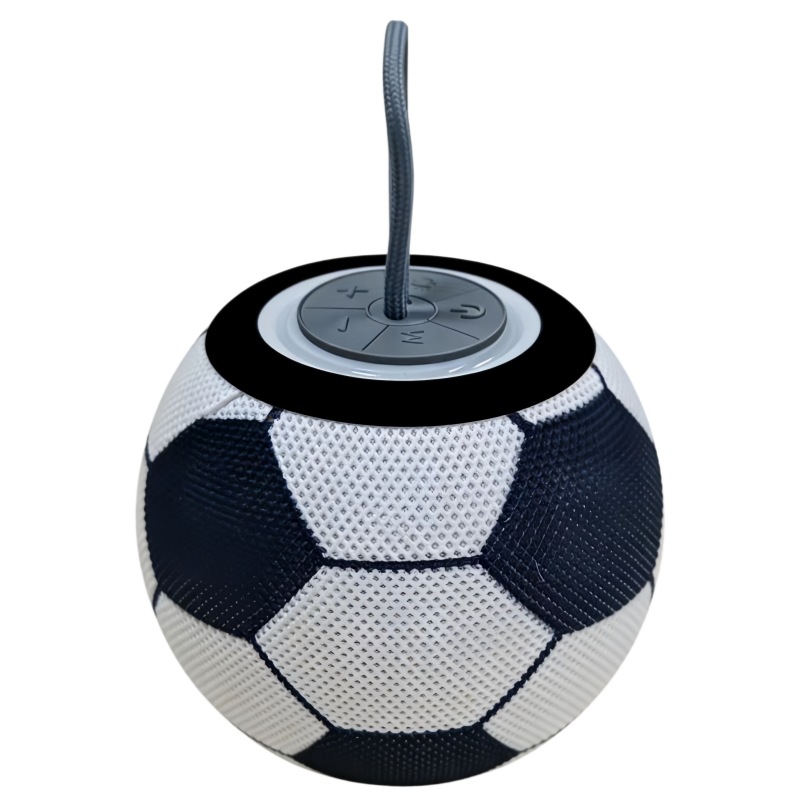 Modelo privado transfronterizo de alta gama creativo de la Copa del Mundo de fútbol sonido redondo tela altavoz Bluetooth portátil subwoofer portátil