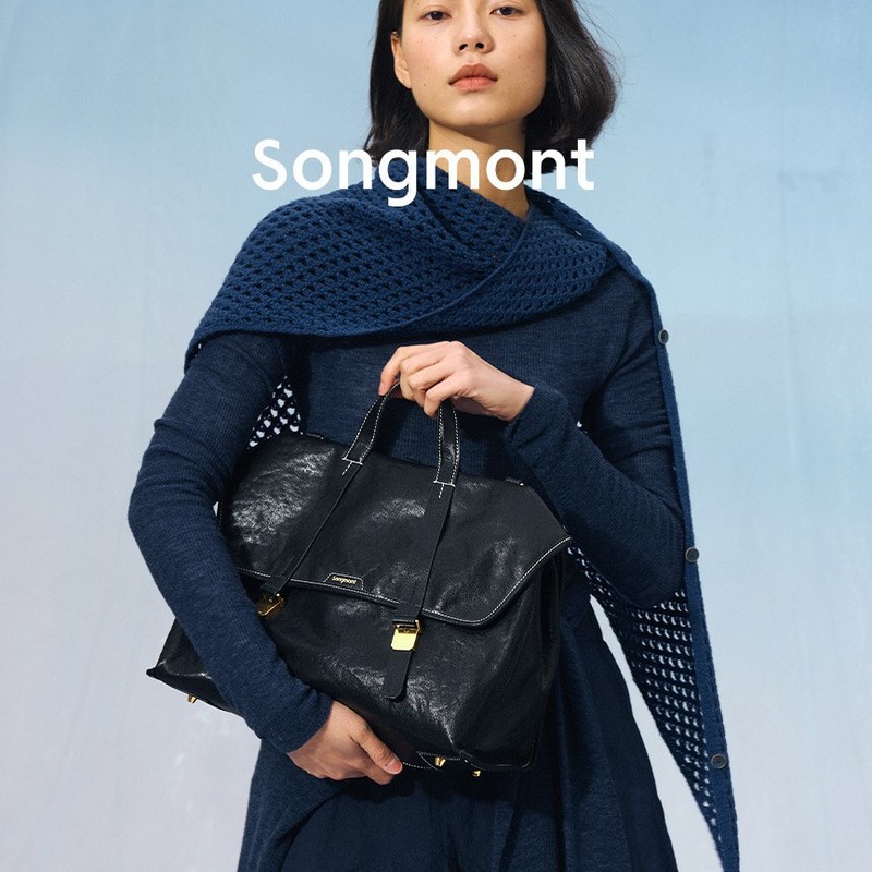 【郭柯宇同款】Songmont山下有松山行游历公文包植鞣皮斜挎双肩包|undefined
