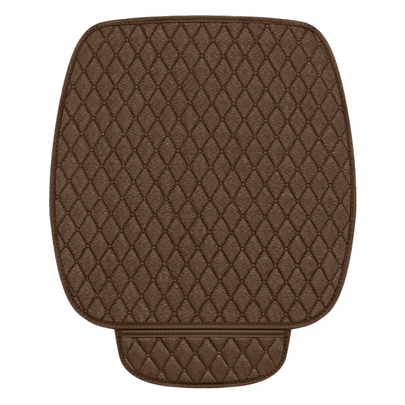 Cross-border e-commerce non-slip small diamond anti-linen three-piece set with backrest four seasons universal seat cushion small three-piece manufacturers