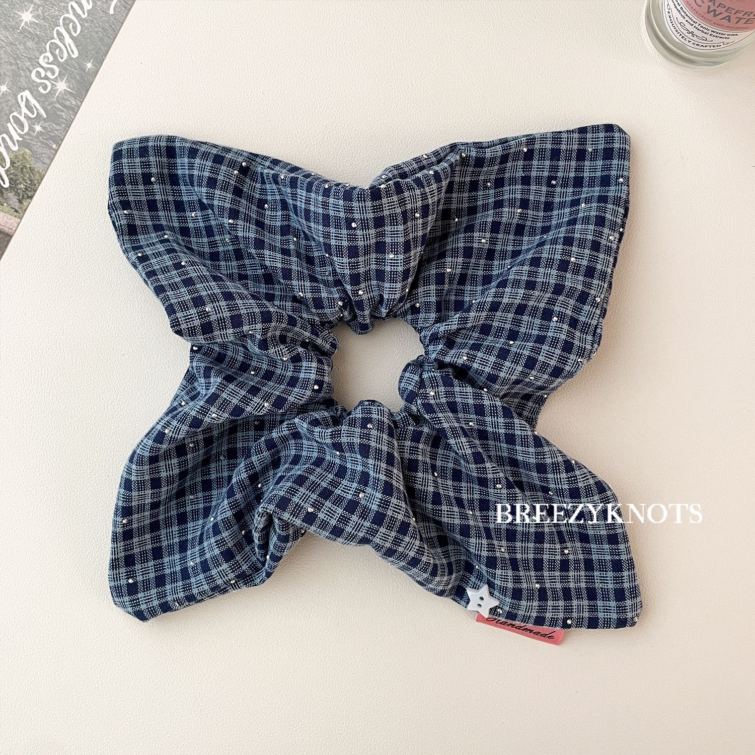 Encaje retro francés, diadema de intestino grueso, mujer 2025, nuevo estilo, cuerda para el cabello, banda de goma, lazo, dulce cuerda para el cabello, accesorios para el cabello