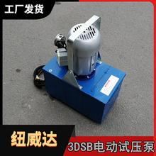 阀门管道测压泵 手提式管道打压泵 阀门测压机三缸压力泵