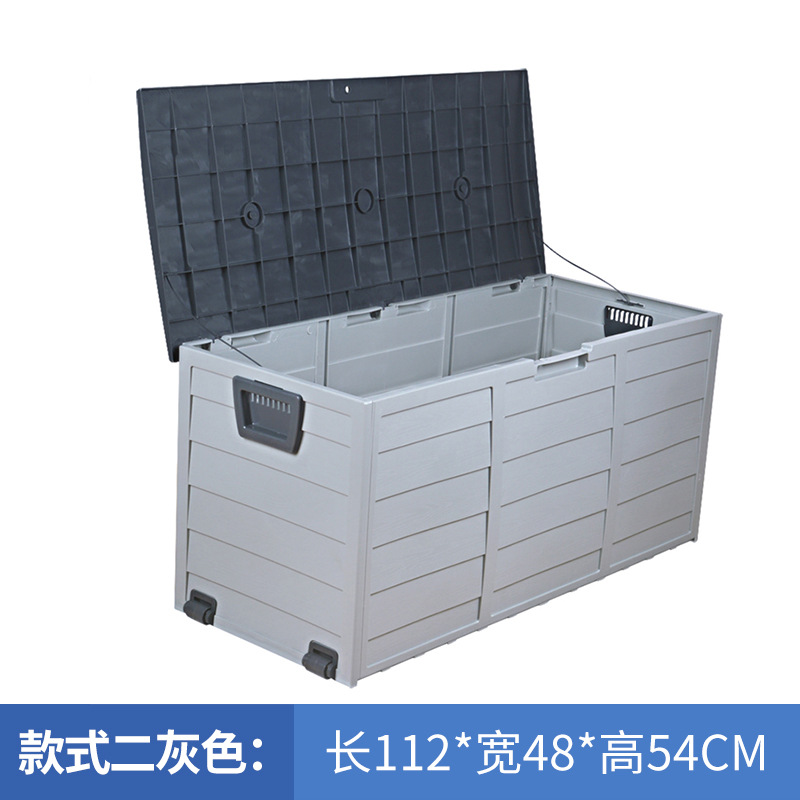 Sala de herramientas al aire libre, sala de almacenamiento, patio, jardín, balcón al aire libre, caja de herramientas de almacenamiento de artículos diversos, caja de almacenamiento impermeable y a prueba de humedad