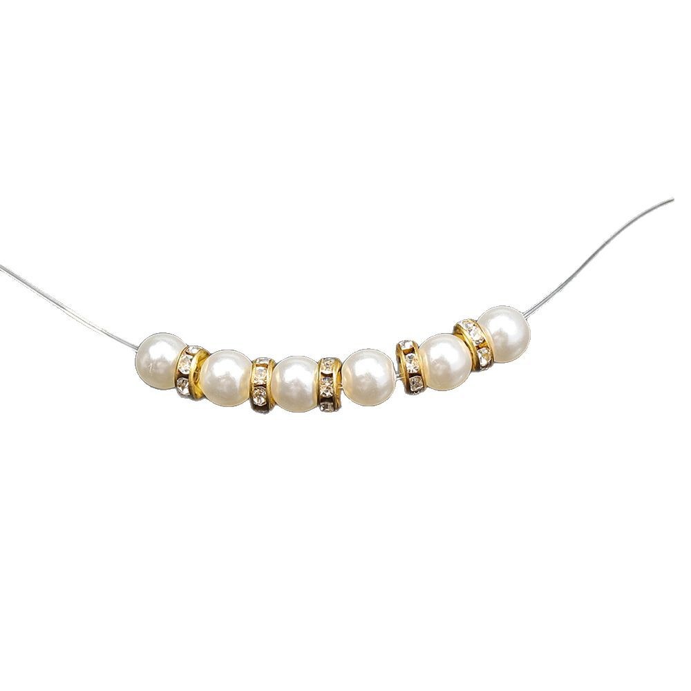 round transparent elastic ball with beads