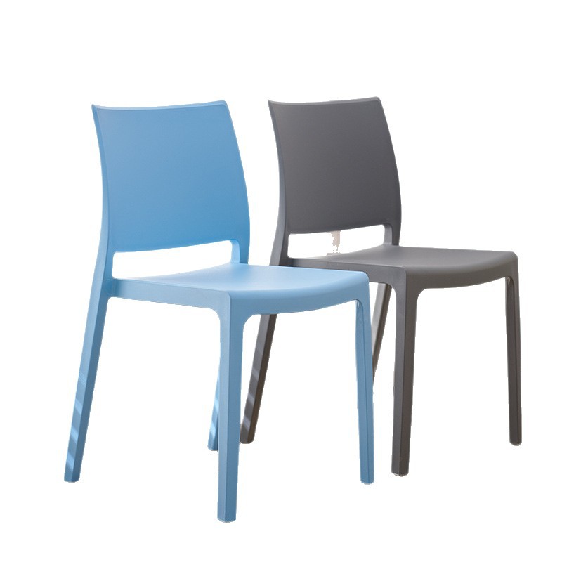 Sillas de estilo de lujo ligero de alta calidad sillas de respaldo taburetes de red sillas de comedor de plástico nórdico creativo moderno simple para el hogar