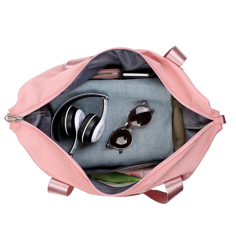 Bolso deportivo fitness para hombre, gran capacidad, logotipo personalizado, mensajero para mujer, ligero, pequeño, seco y húmedo, bolsa de fitness separada