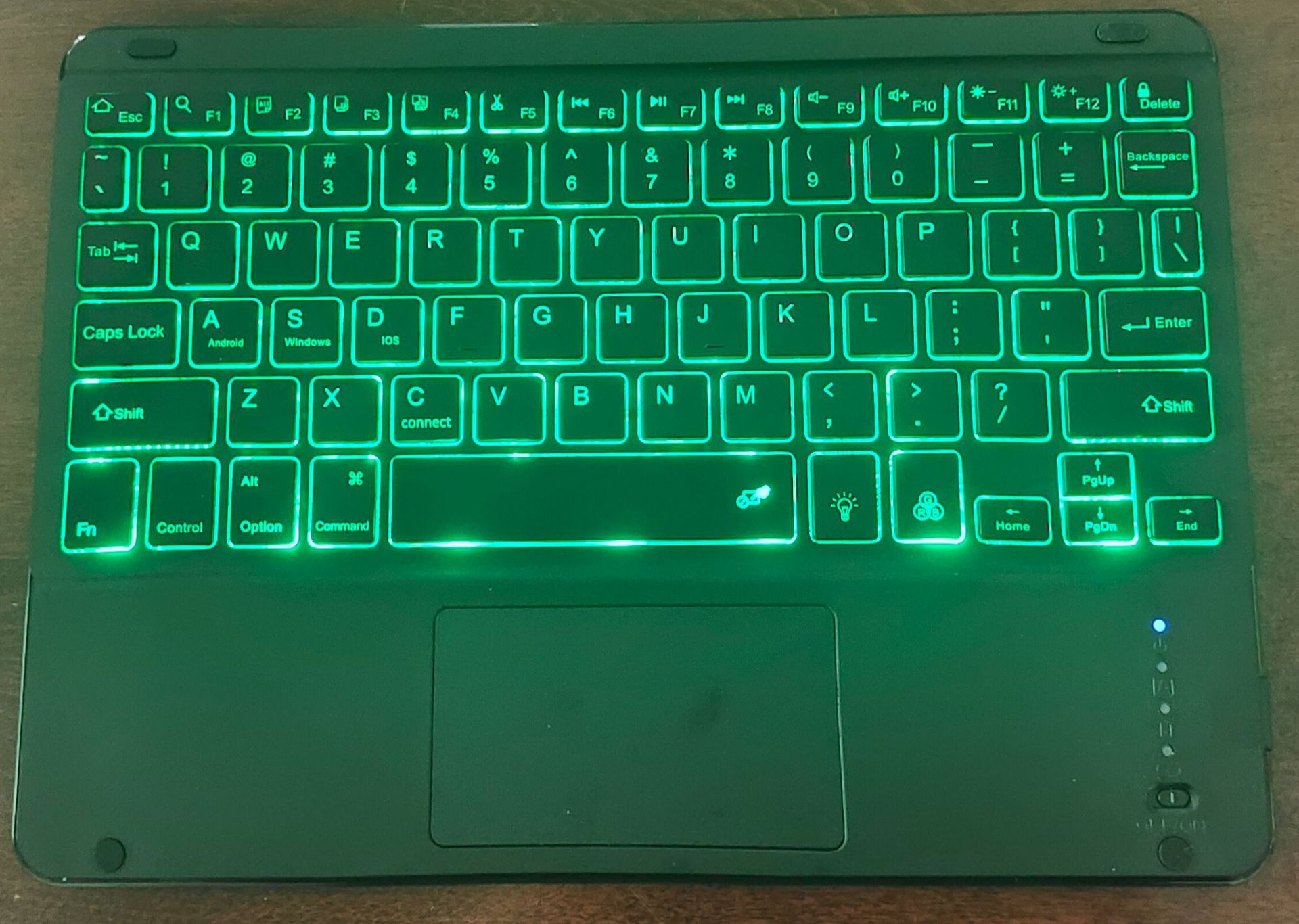 10 -inch touch backlight black