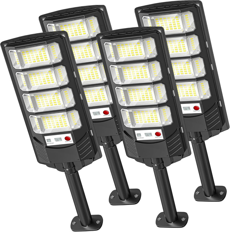 Cross-border, three-sided illuminated outdoor wall light, LED, waterproof, for home use, integrated solar-powered garden light, high-power Cross-border, three-sided illuminated outdoor wall light, LED, waterproof, for home use, integrated solar-powered garden light, high-power