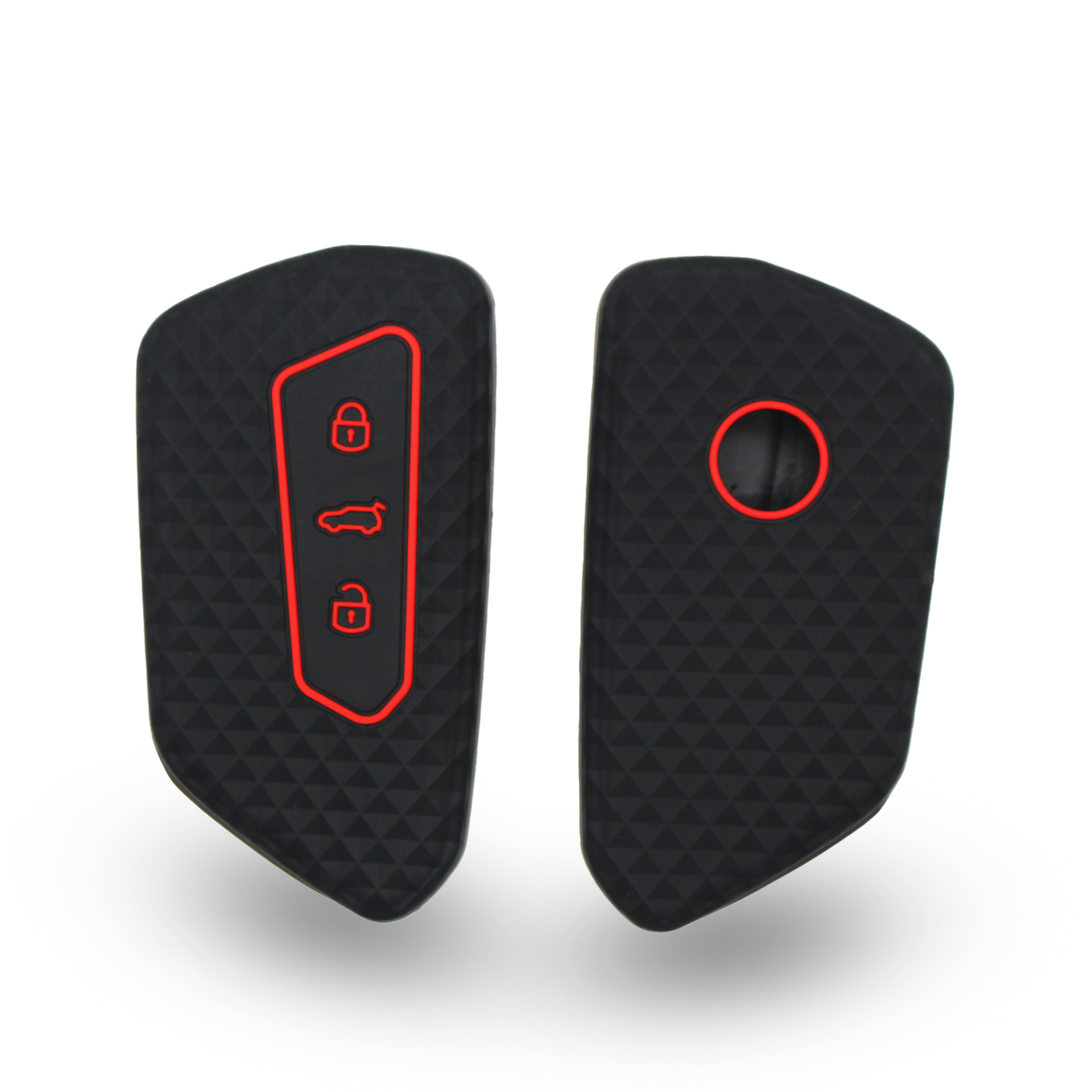 2021 car key cover for golf 8 remote control package Volkswagen eight generation new silicone key cover