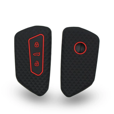 Static Rod/Key Bag golf 8 remote control package - black-red