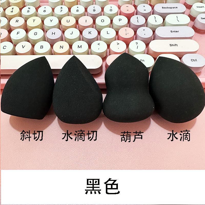 Belleza huevo maquillaje algodón maquillaje huevo esponja gota de agua puff herramientas de maquillaje de doble uso de la bola punto al por mayor macaron