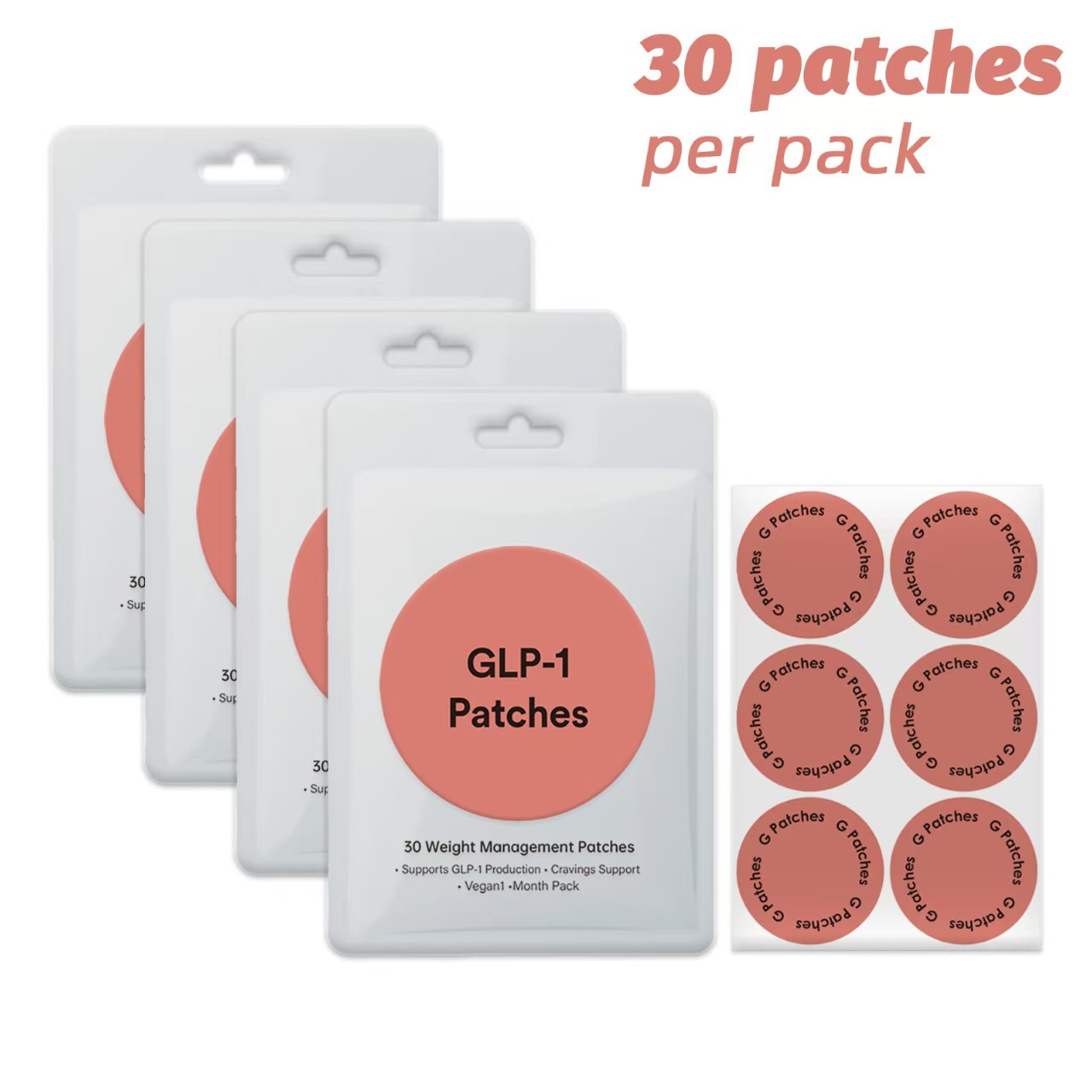 2025跨境爆款GLP-1 Patches/GLP -1补丁脂肪贴厂家批发现货