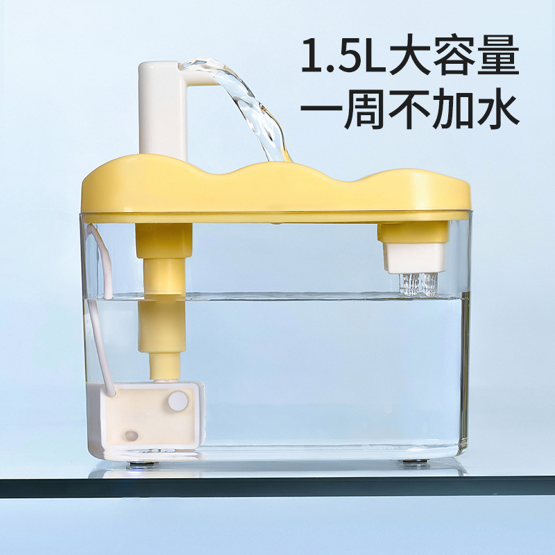 Gran capacidad de filtración de agua viva de circulación automática de bebedores de agua para mascotas perros alimentadores automáticos al por mayor