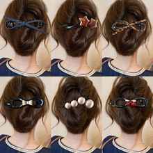 扭扭夹发夹女秋2025新款高端懒人盘发神器抓夹后脑勺一字夹子发卡