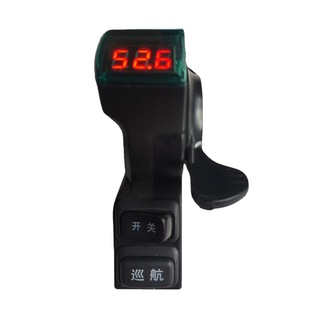 Red Screen 23 thumb switch + cruise electric car turn handle electric car speed control throttle handle