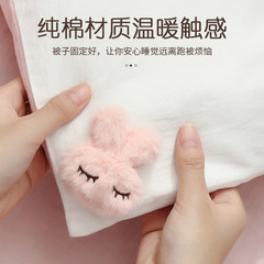 布団固定器は、針のない安全家庭の神器に角を掛けられた布団カバーが見えない滑り止めシーツに挟まれている