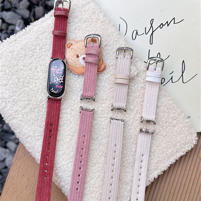 For Mi Band 8pro Strap Mi Band 76543NFC Corduroy Xiaomi Smart Sports Watch Band For Mi Band 8pro Strap Mi Band 76543NFC Corduroy Xiaomi Smart Sports Watch Band