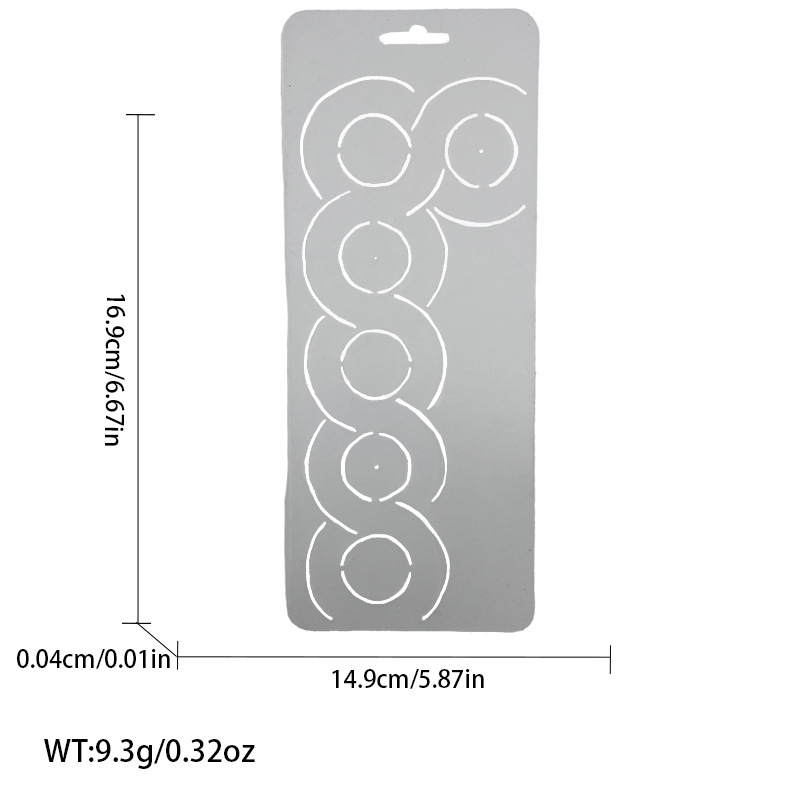 Línea presionando Plantilla de bordado plantilla patrón de ciruela bambú acolchado tablero de dibujo plantilla de bordado herramienta de patchwork