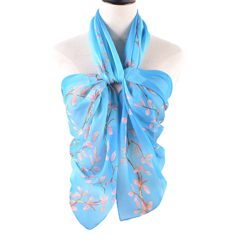 Elegant shiffon breathable scarf