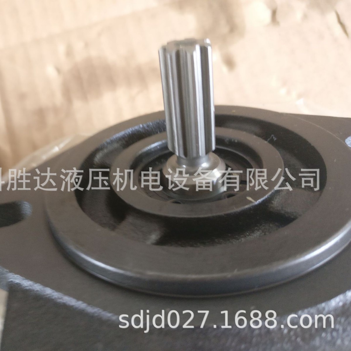 7齿轴花键油泵VP20 VP15 VP12 VP08 VP30平键12.7 15.875 19.05轴