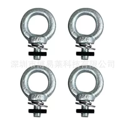 Roof rack Accessories Luggage Rack Buckle Oil - 4-bright-iron-rings