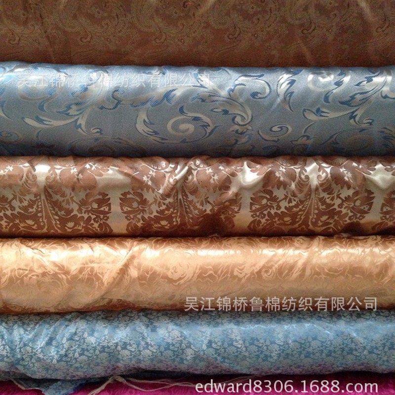 TR色织里料75D西服用高档提花涤粘/人丝袖里布仿铜氨醋酸丝斜纹布