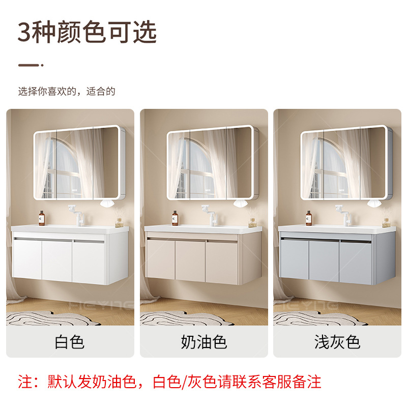 Gabinete de baño de pan de abeja 17CM lavabo profundo lavabo con lavabo de barrera de agua gabinete de baño cerámica lavabo