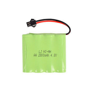 4.8V 2800mAh M型 鎳氫電池組AA5號充電電池遙控電動玩具