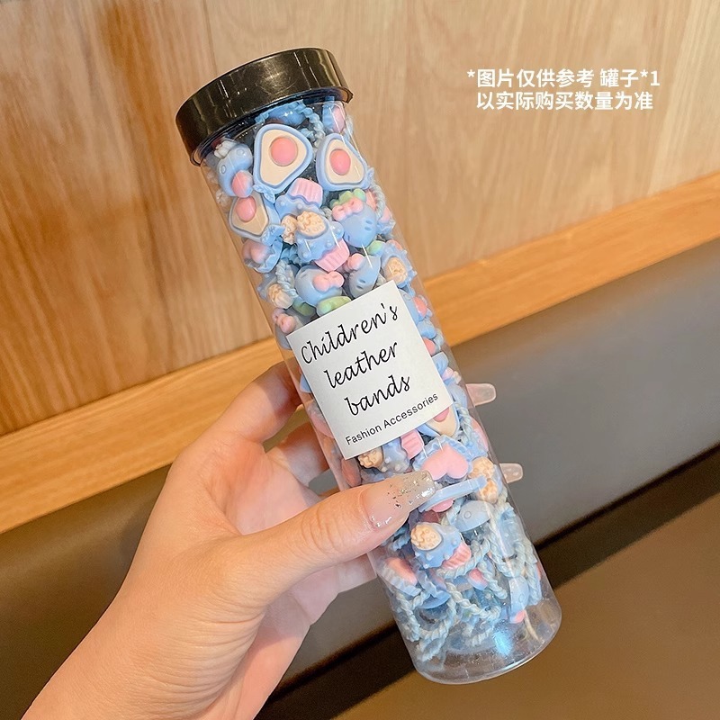 宝宝拇指发圈女童皮筋弹性好不伤发可爱啾啾头绳扎头发橡皮筋|undefined