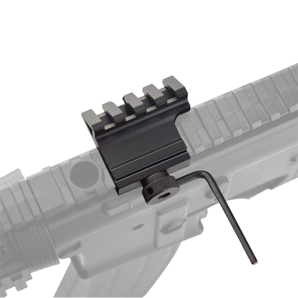 45-Grad-Neigungshalterung Jinming 9 Lehui untere Versorgungsschiene SCAR seitliche Führungsschiene 45-Grad-Neigungshalterung Taschenlampenmodifikation_voghion.com