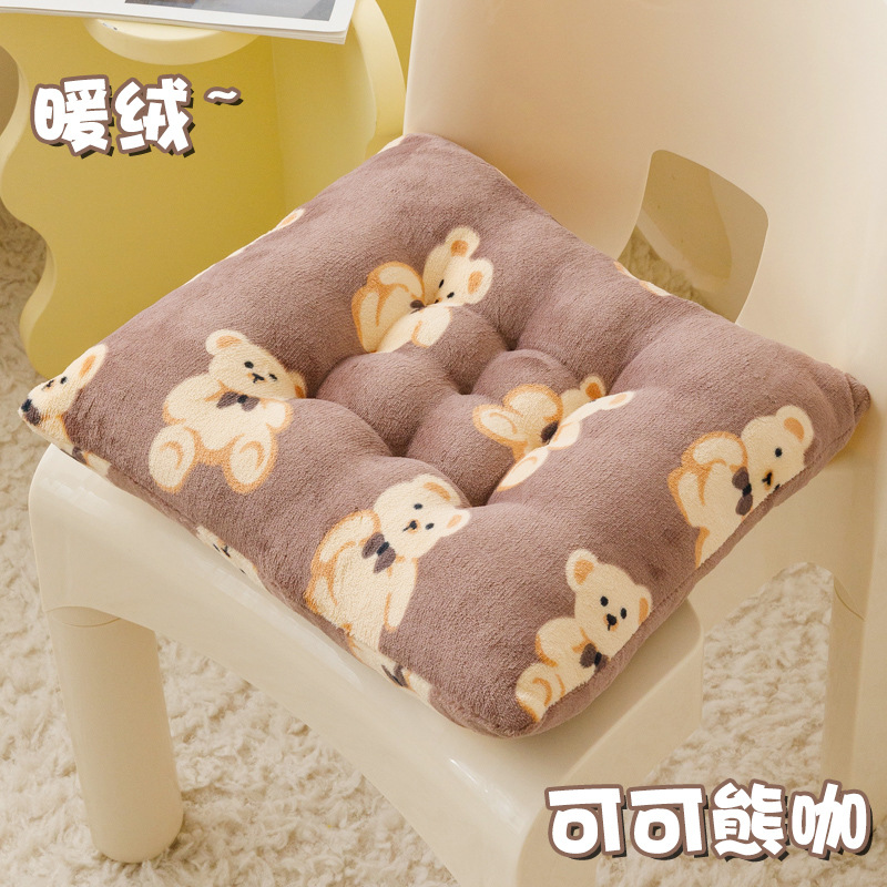 따뜻한 벨벳 코코아 베어 커피
