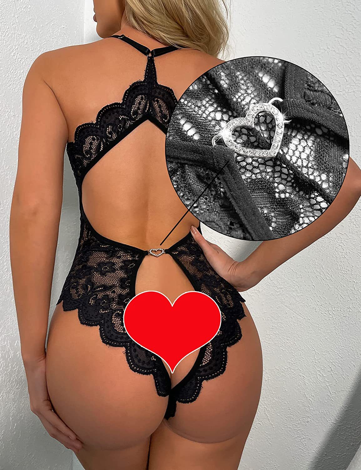 Suministro de comercio exterior Amazon lencería sexy al por mayor pijamas sexy fábrica mono abierto nuevo popular