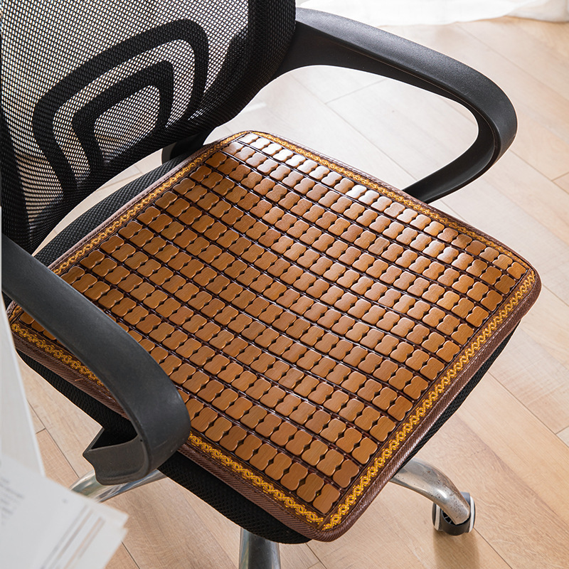 Summer New Chinoiserie Bamboo Mat Seat Cushion Ice Cushion Mahjong Office Sedentary Chair Cushion Butt Cushion Car Cooling Mat Bamboo Mat Summer New Chinoiserie Bamboo Mat Seat Cushion Ice Cushion Mahjong Office Sedentary Chair Cushion Butt Cushion Car Cooling Mat Bamboo Mat