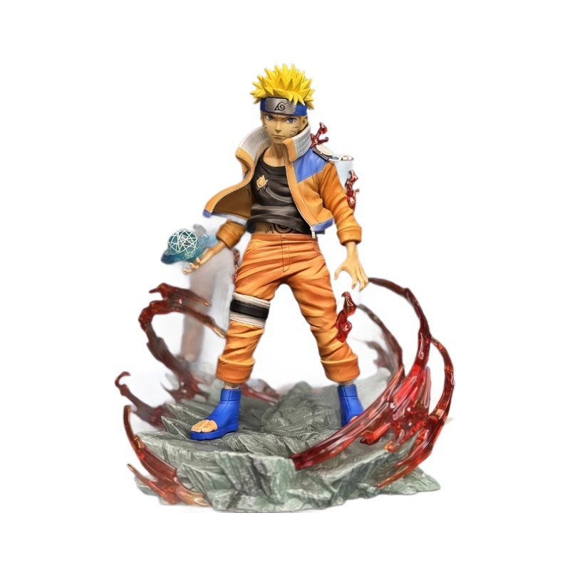 NARUTO ZH ターミネーション ヴァル ナルト うずまきナルト 木の葉隠村 火の国 オーナメントモデル 箱入りフィギュア|undefined