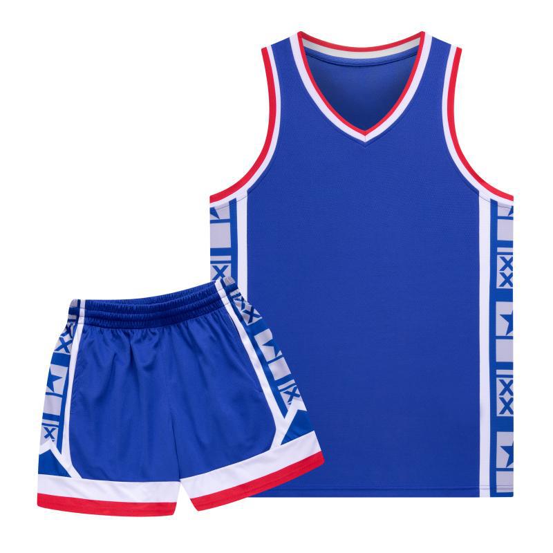 New American basketball clothes adult suit men's and women's training clothes wholesale group purchase printable printing printing number A1026#