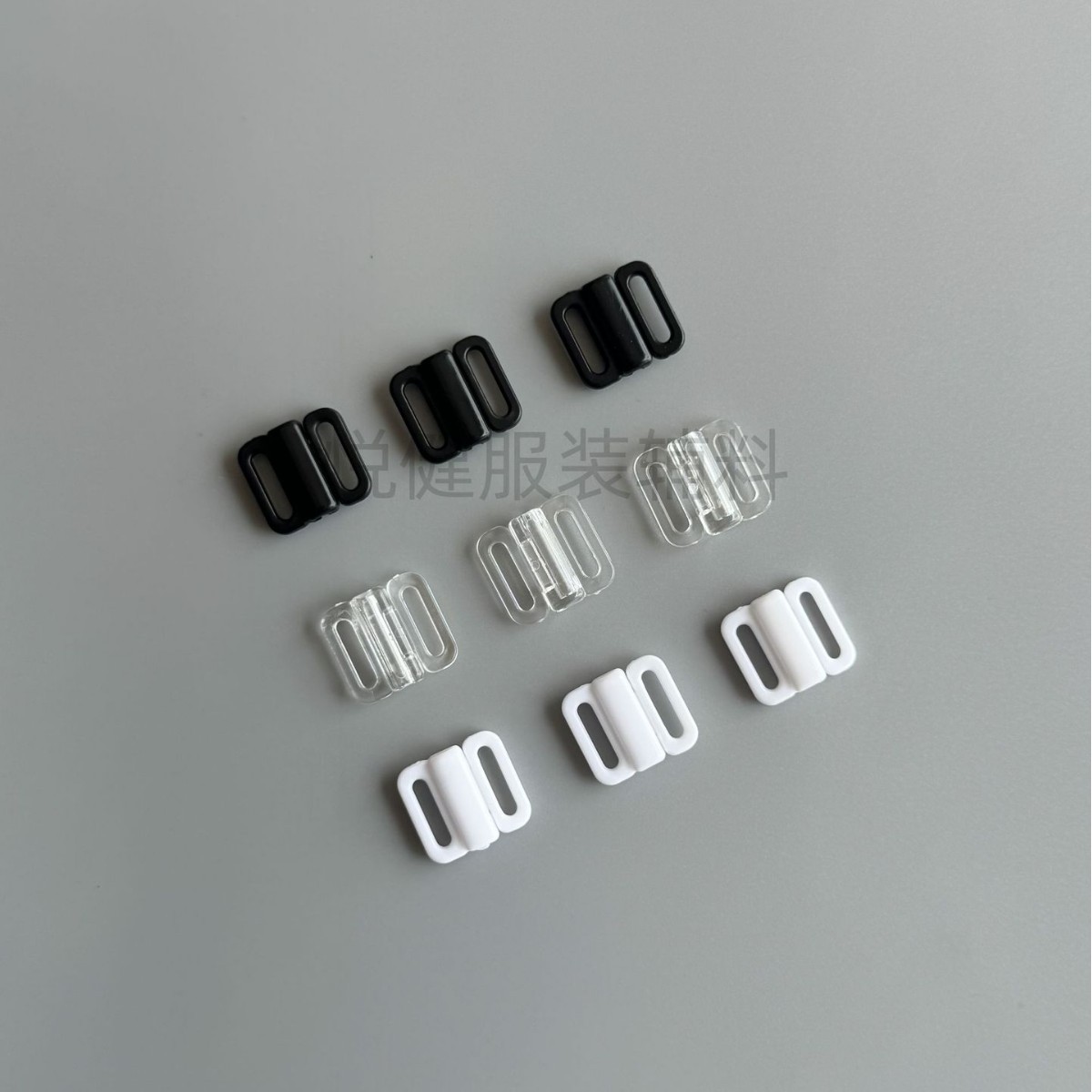 塑料对扣泳装内衣前扣插扣对扣吊带调节扣服装辅料扣文胸厂家直销