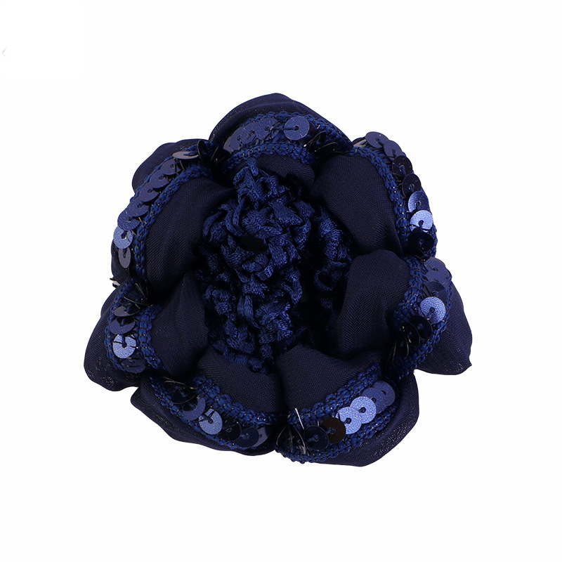 Ladies profesional lentejuelas flores hechas a mano red de cabello bailarina de ballet cabeza de pelo bolas de cabeza cabeza de red niños tocado