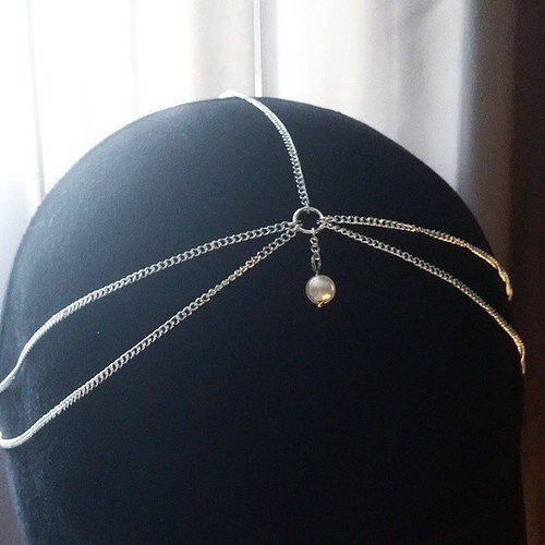 Factory Direct sales one-piece delivery simple style performance Alier style silver plated head chain gold and silver multi-color optional