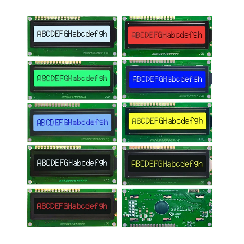 16x1lcd ЖК-дисплей 1601Lcm, модуль символьного LCD, экран 16x1, питание 5В или 3В
