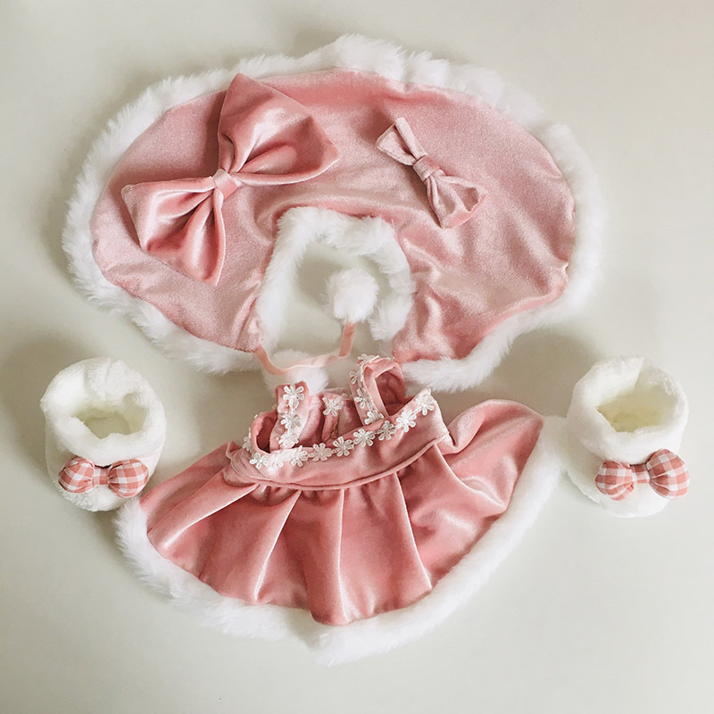 No. s Beier Lulu ropa 30cm conjunto oso muñeca ropa hecha a mano oso de peluche muñeca regalo para niñas