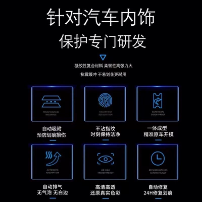 Bestune B70 dedicated screen and Car interior film