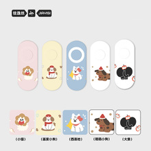 袜子可爱卡通ins潮船袜女纯棉不掉跟防滑浅口隐形无骨袜夏薄款