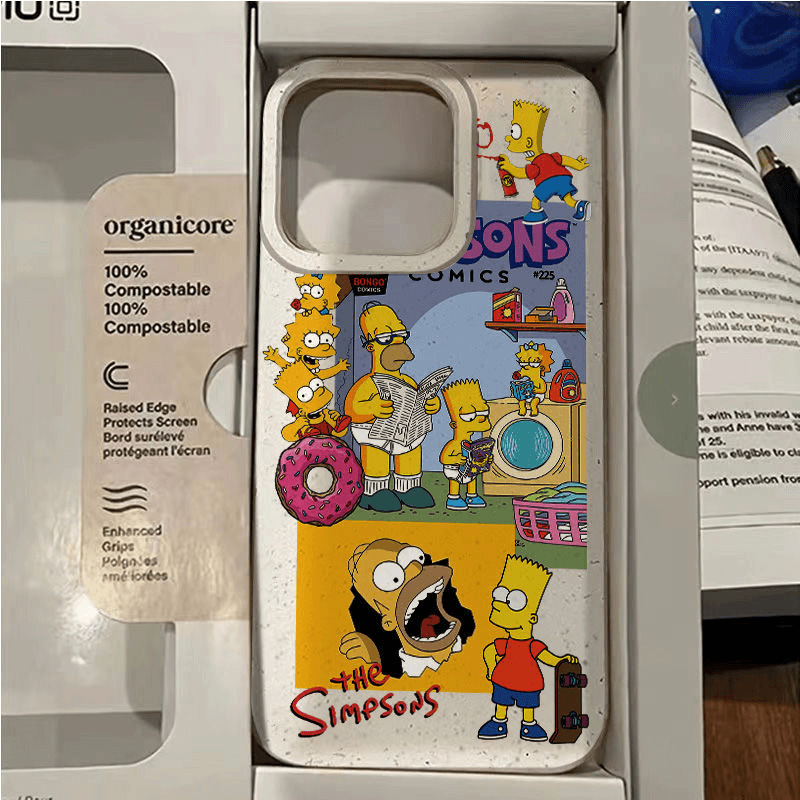 多辛普森适用苹果16PROMAX手机壳iPhone15新款苹果14/13/12潮流壳