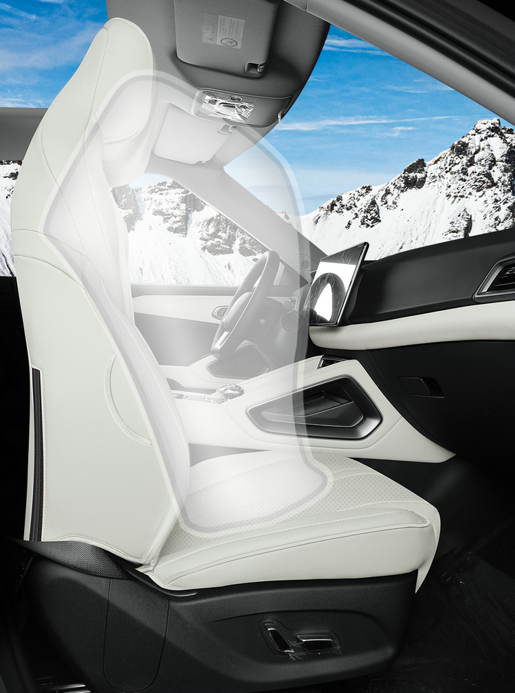 BYD Yuan up special all-inclusive car seat cushion four seasons universal ventilated and breathable seat cover interior modified seat cover