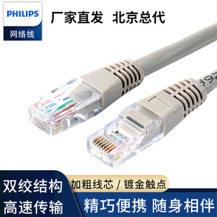 Philips SWA1938 ultra-class 5 network cable oxygen-free copper network cable computer broadband network cable 100 megabytes network cable
