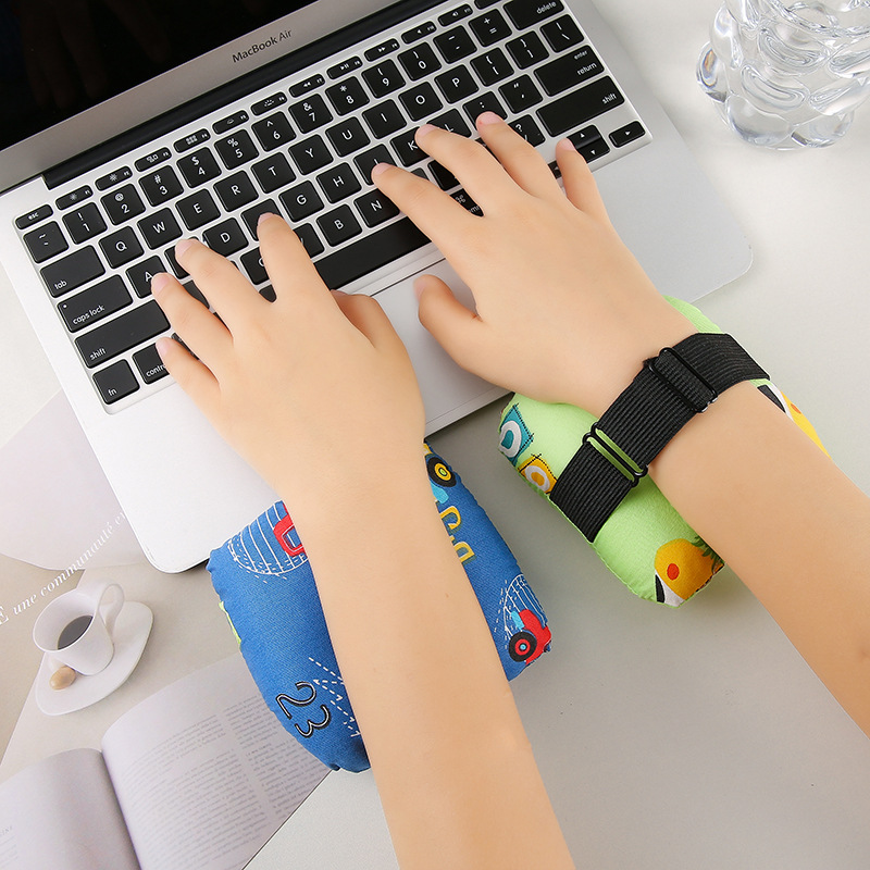 Ergonomic Wrist Support Mouse Pad For Office Keyboard Typing_voghion.com